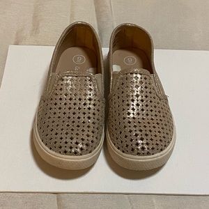 Metallic Slip Ons